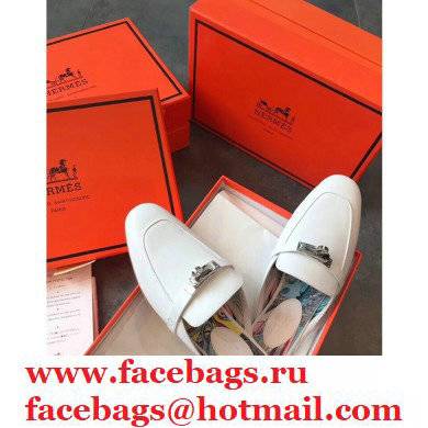 Hermes Calfskin Kelly shoe buckle Mules shoes Her006 2021 - Click Image to Close