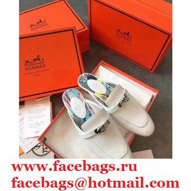 Hermes Calfskin Kelly shoe buckle Mules shoes Her006 2021