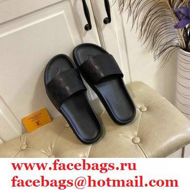 Louis Vuitton Men's Cowhide Surface Rubber Outsole Sandals 03 2021