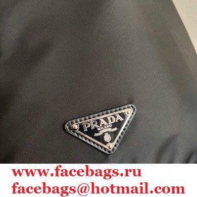Prada Re-Nylon and leather backpack BLACK 2021