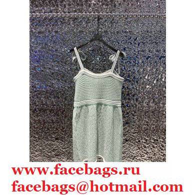 chanel GREEN TWEED RESS 2021 - Click Image to Close