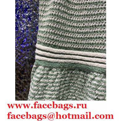 chanel GREEN TWEED RESS 2021 - Click Image to Close