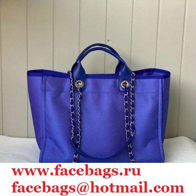 chanel cabas ete Deauville Tote A93786 BLUE - Click Image to Close