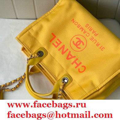 chanel cabas ete Deauville Tote A93786 yellow - Click Image to Close