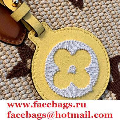 louis vuitton Monogram Raffia OnTheGo GM tote bag M57644 BROWN - Click Image to Close