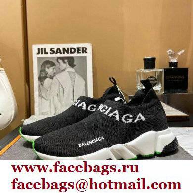 Balenciaga Ankle Logo Knit Sock Speed Trainers Sneakers 04 2021