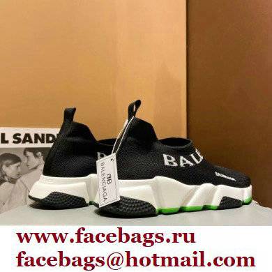 Balenciaga Ankle Logo Knit Sock Speed Trainers Sneakers 04 2021 - Click Image to Close