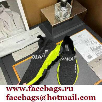 Balenciaga Ankle Logo Knit Sock Speed Trainers Sneakers 05 2021 - Click Image to Close