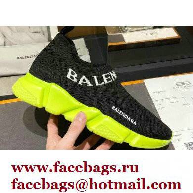 Balenciaga Ankle Logo Knit Sock Speed Trainers Sneakers 06 2021 - Click Image to Close