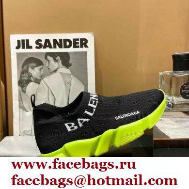 Balenciaga Ankle Logo Knit Sock Speed Trainers Sneakers 06 2021