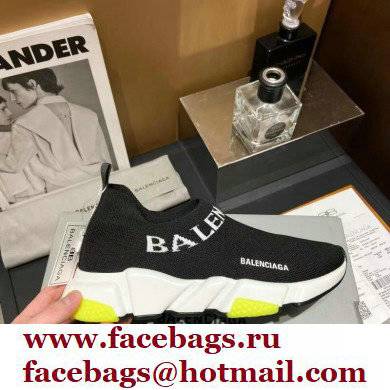 Balenciaga Ankle Logo Knit Sock Speed Trainers Sneakers 07 2021