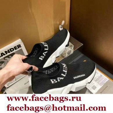 Balenciaga Ankle Logo Knit Sock Speed Trainers Sneakers 08 2021 - Click Image to Close
