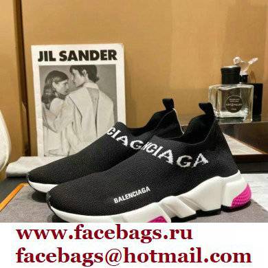 Balenciaga Ankle Logo Knit Sock Speed Trainers Sneakers 10 2021