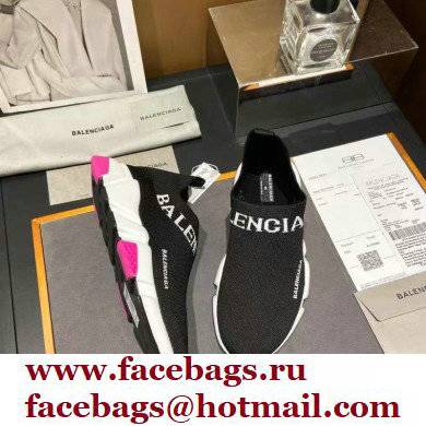 Balenciaga Ankle Logo Knit Sock Speed Trainers Sneakers 10 2021 - Click Image to Close