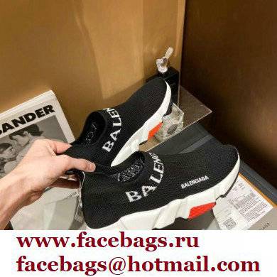 Balenciaga Ankle Logo Knit Sock Speed Trainers Sneakers 11 2021 - Click Image to Close