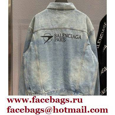 Balenciaga Denim Jacket BLCG09 2021 - Click Image to Close