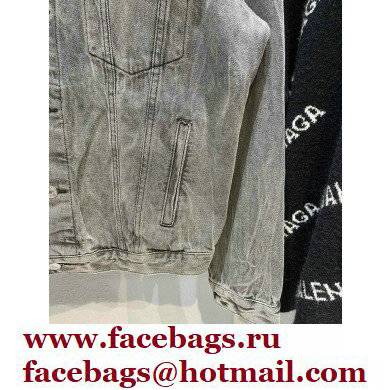 Balenciaga Denim Jacket BLCG10 2021 - Click Image to Close