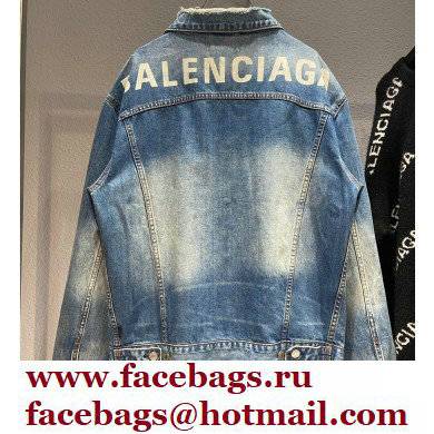 Balenciaga Denim Jacket BLCG14 2021 - Click Image to Close