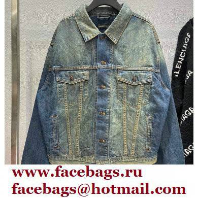 Balenciaga Denim Jacket BLCG18 2021 - Click Image to Close