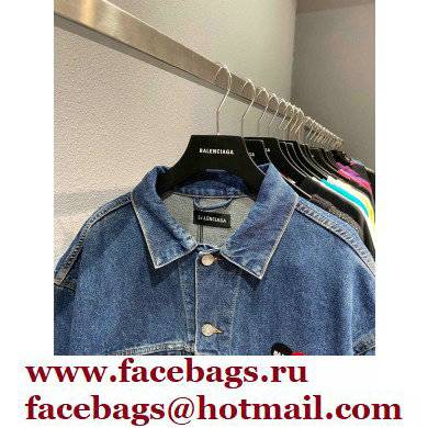Balenciaga Denim Jacket BLCG23 2021 - Click Image to Close