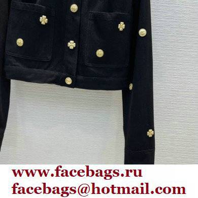 CHANEL GOLD CHARMS JACKET BLACK 2021