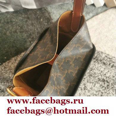 Celine Strap Box Bag in Triompe Canvas black 2021 - Click Image to Close