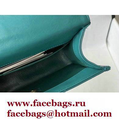 Chanel Calfskin Small Flap Bag AS2649 Green 2021 - Click Image to Close