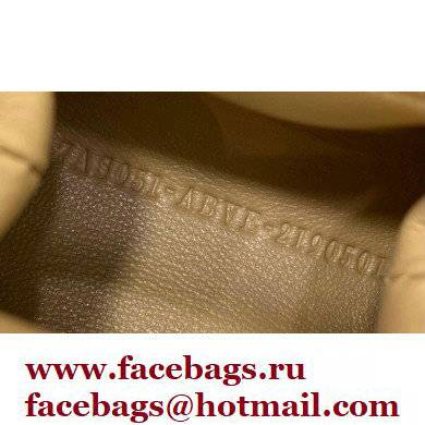 Fendi First Nano Leather Bag Charm Apricot 2021 - Click Image to Close