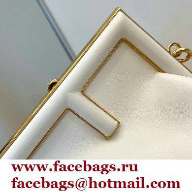 Fendi First Small Leather Bag White 2021