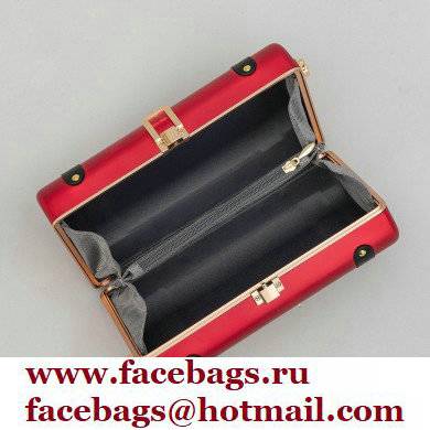 GUCCI RED Aluminum beauty case