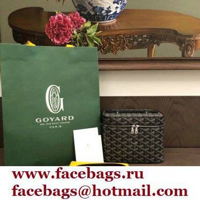 Goyard Muse Vanity Case Bag Black