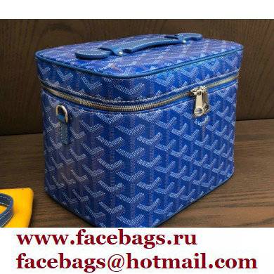 Goyard Muse Vanity Case Bag Blue - Click Image to Close
