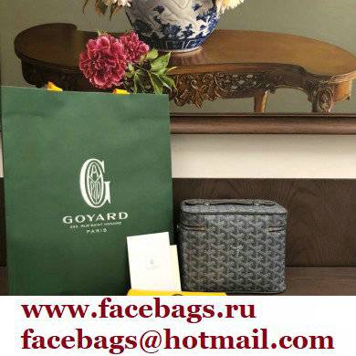 Goyard Muse Vanity Case Bag Gray