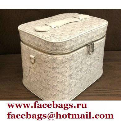 Goyard Muse Vanity Case Bag White