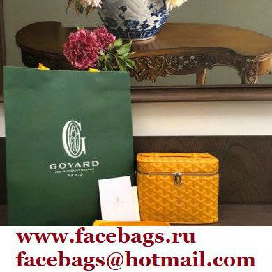 Goyard Muse Vanity Case Bag Yellow