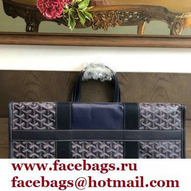 Goyard Villette Tote Bag Dark Blue - Click Image to Close