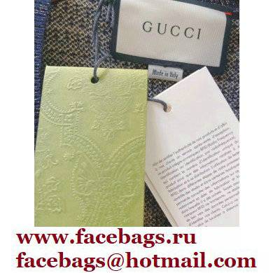 Gucci BLUE GG JACQUARD CARDIGAN 2021 - Click Image to Close