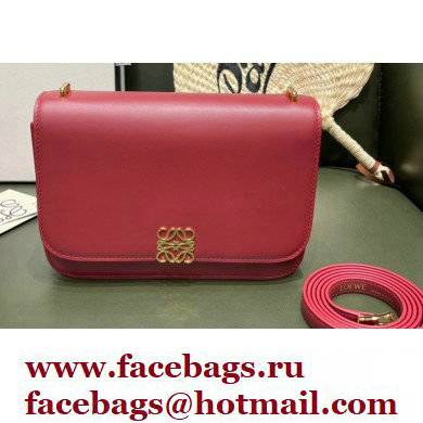 Loewe Medium Goya Bag in Silk Calfskin Red 2021 Loewe Medium Goya Bag in Silk Calfskin Red 2021