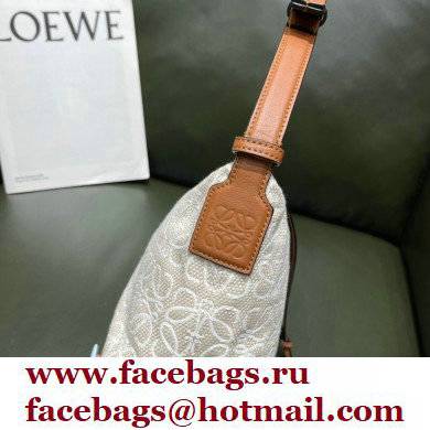 Loewe Small Cubi Bag in Anagram Jacquard and Calfskin 2021 - Click Image to Close