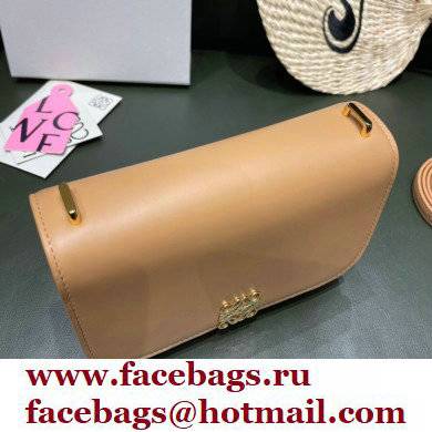 Loewe Small Goya Bag in Silk Calfskin Apricot 2021 - Click Image to Close