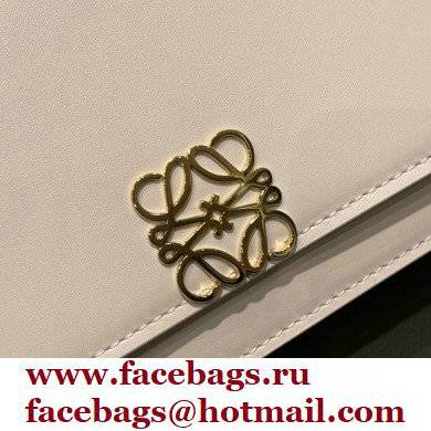 Loewe Small Goya Bag in Silk Calfskin White 2021 - Click Image to Close
