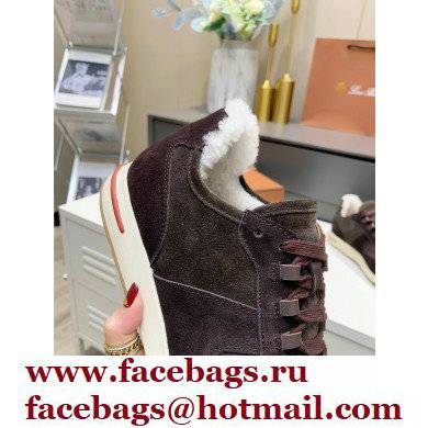 Loro Piana Shearling Fur 360 Lp Flexy Walk Men's Sneakers 06 - Click Image to Close
