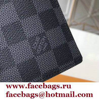 Louis Vuitton Amerigo Wallet Damier Graphite Canvas N60053