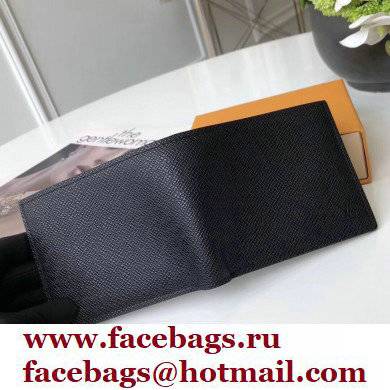 Louis Vuitton Amerigo Wallet Taiga Leather Black M62045