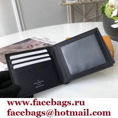 Louis Vuitton Amerigo Wallet Taiga Leather Black M62045 - Click Image to Close