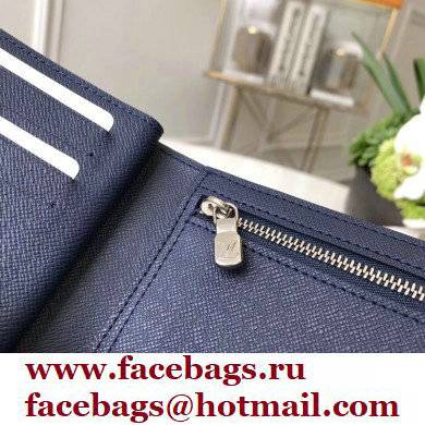 Louis Vuitton Amerigo Wallet Taiga Leather Ocean Blue M62046 - Click Image to Close