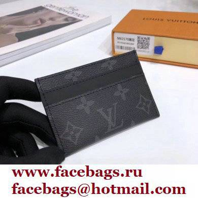 Louis Vuitton Double Card Holder Monogram Eclipse Canvas M62170 - Click Image to Close