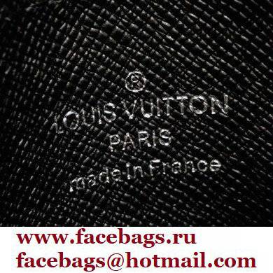Louis Vuitton Double Card Holder Taiga Leather Black M32730 - Click Image to Close