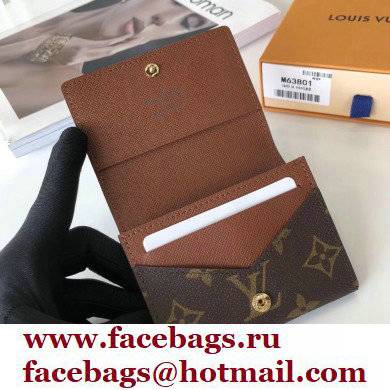 Louis Vuitton Enveloppe Carte de visite Card Holder Monogram Canvas M63801 - Click Image to Close
