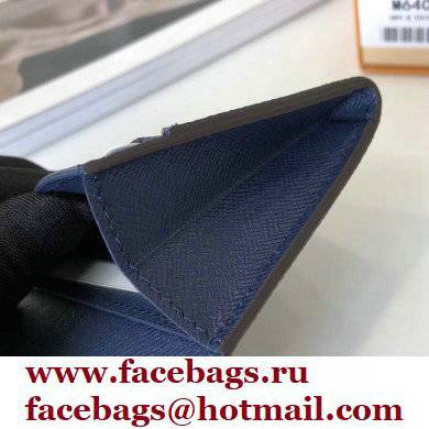 Louis Vuitton Enveloppe Carte de visite Card Holder Taiga Leather Ocean Blue
